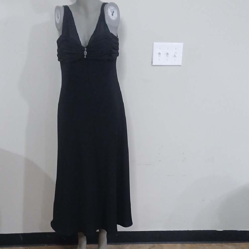 Rena Rowan Black Maxi Dress